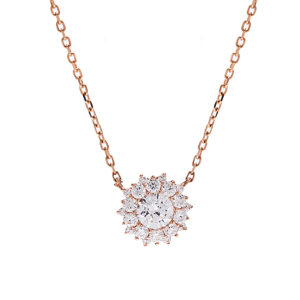 [랩다이아몬드] 다이아3부목걸이 기념일선물 버니스 [0.3 carat Diamond Necklace]