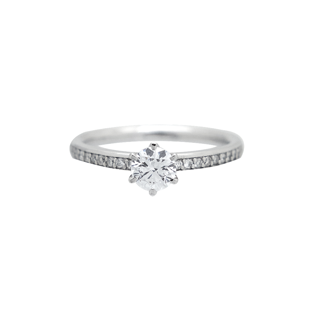 [랩다이아몬드] PT950 프로포즈 반지 0.5캐럿 신부예물 반지 마리